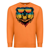 Carrot Retro bear Premium Sweatshirt - Bettercallsaul