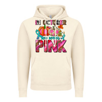 Vintage Artic in october we wear pink with pumpkins Vintage Hoodie - AdoDesignShop