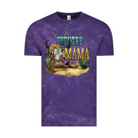 Cloud Purple country mama Vintage Tee - NancyCooperArtShop
