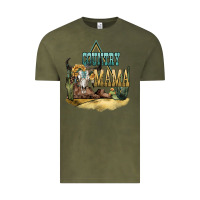 Vintage Olive country mama Vintage Tee - NancyCooperArtShop