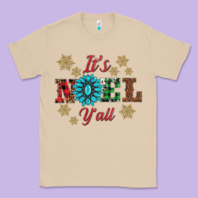 It's Noel Y'all Classic Tee Designed By Adodesignshop
