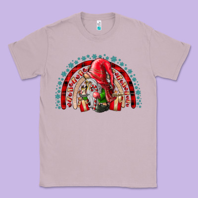 Christmas Gnome Classic Tee Designed By Cowhidedigitalart