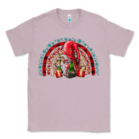 Lilac Christmas Gnome Classic Tee - CowhideDigitalArt