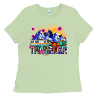 Matcha traveler Ladies Tee - Zillion Design Studio