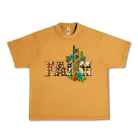 Peanut Butter faith with cross Urban Heavy Tee - BarkalooDesign