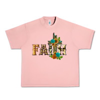 Salmon faith with cross Urban Heavy Tee - BarkalooDesign
