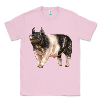 Bubblegum Pink hampshire pig Classic Tee - LillyAllenDesigns