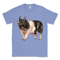 Colony Blue hampshire pig Classic Tee - LillyAllenDesigns