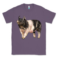 Lavender hampshire pig Classic Tee - LillyAllenDesigns
