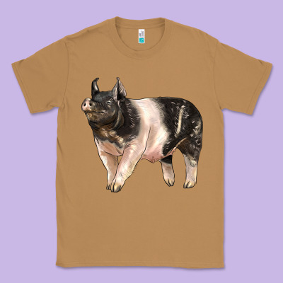Hampshire Pig Classic Tee Designed By Lillyallendesigns