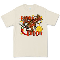 Bone crawfish bayou baddie Premium Tee - FaDigitalArtStudio