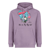 Lavender Wine Flip Flops Girl Heavyweight Hoodie - Bettercallsaul