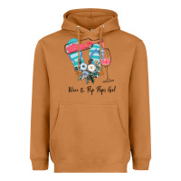 Meerkat Wine Flip Flops Girl Heavyweight Hoodie - Bettercallsaul