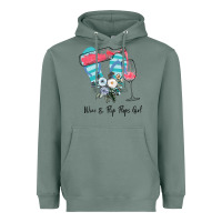 Sage Wine Flip Flops Girl Heavyweight Hoodie - Bettercallsaul