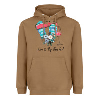 Toasted Coconut Wine Flip Flops Girl Heavyweight Hoodie - Bettercallsaul
