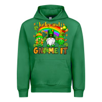 Emerald St. Patrick's Lucky and i gnome it Urban Hoodie - OliviaCreatesArt