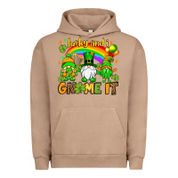 Pigment Burro St. Patrick's Lucky and i gnome it Urban Hoodie - OliviaCreatesArt