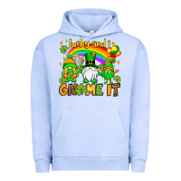 Pigment Grape Ice St. Patrick's Lucky and i gnome it Urban Hoodie - OliviaCreatesArt