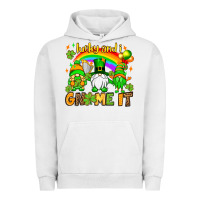Pigment Lunar Rock St. Patrick's Lucky and i gnome it Urban Hoodie - OliviaCreatesArt