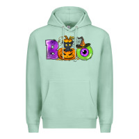 Seafoam Boo Halloween Premium Hoodie - NancyCooperArtShop