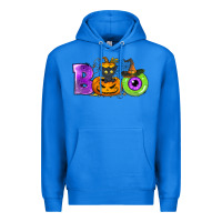 True Royal Boo Halloween Premium Hoodie - NancyCooperArtShop