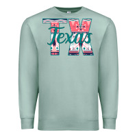 Seafoam Texas Premium Sweatshirt - Bettercallsaul