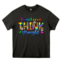Asphalt i can't even think straight Heavy Core Tee - Zillion Design Studio
