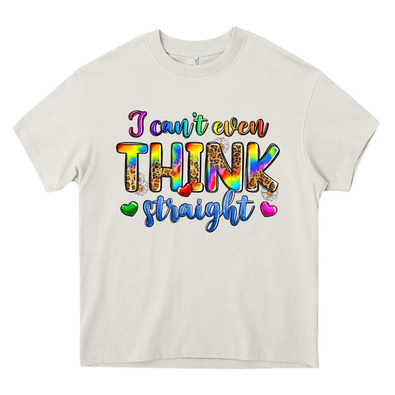 I Can't Even Think Straight Heavy Core Tee by Zillion Design Studio | Teevron