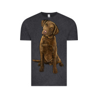 Vintage Black chesapeake bay retriever Vintage Tee - LillyAllenDesigns