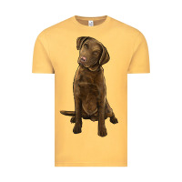Vintage Mustard chesapeake bay retriever Vintage Tee - LillyAllenDesigns