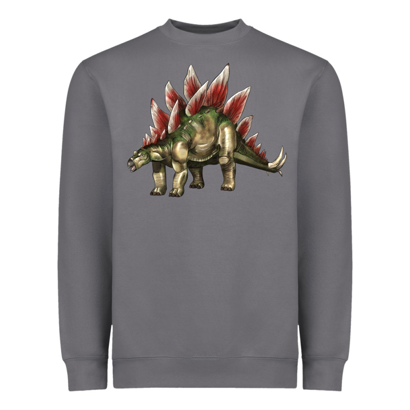Stegosaurus Heavyweight Sweatshirt by LillyAllenDesigns | Teevron
