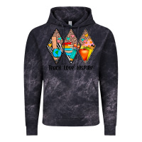 Cloud Black teach love inspire Vintage Hoodie - JahusDesignShop