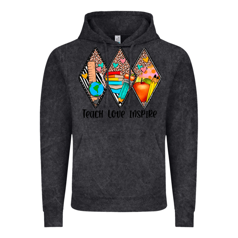 Teach Love Inspire Vintage Hoodie by JahusDesignShop | Teevron