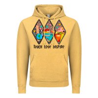 Vintage Mustard teach love inspire Vintage Hoodie - JahusDesignShop