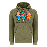 Vintage Olive teach love inspire Vintage Hoodie - JahusDesignShop