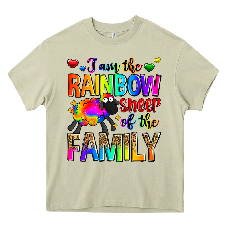I Am The Rainbow Sheep Of The Family Heavy Core Tee by Zillion Design Studio | Teevron