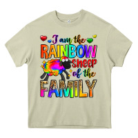 Mossy i am the rainbow sheep of the family Heavy Core Tee - Zillion Design Studio