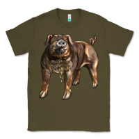 Army Green Duroc Pig Classic Tee - LillyAllenDesigns