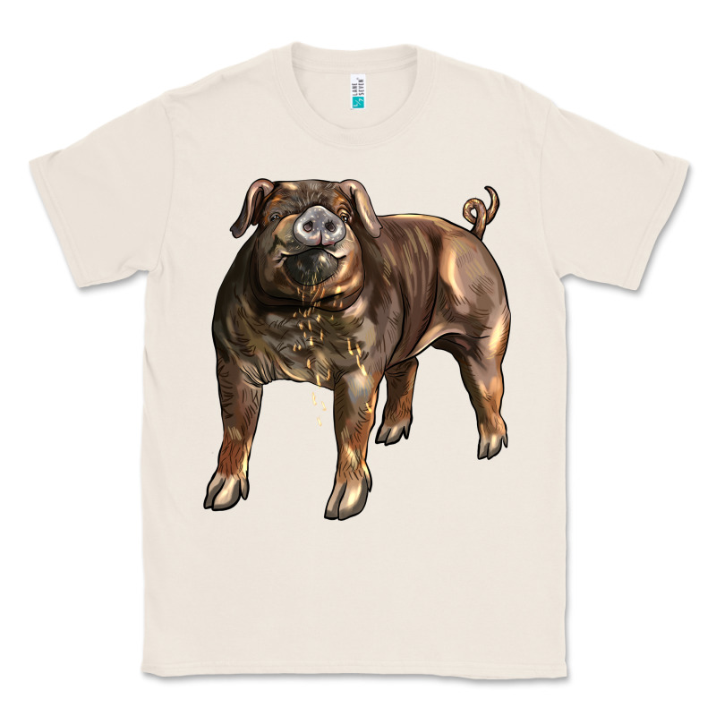 Duroc Pig Classic Tee by LillyAllenDesigns | Teevron