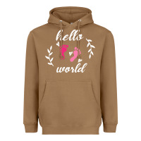 Toasted Coconut Hello world Heavyweight Hoodie - Bettercallsaul