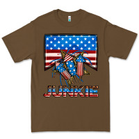 Cacao American junkie Premium Tee - Neo Western