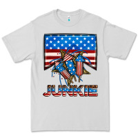 Dove Grey American junkie Premium Tee - Neo Western