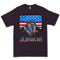 Plum American junkie Premium Tee - Neo Western