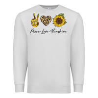 Peace Love Sunshine Premium Sweatshirt | Teevron