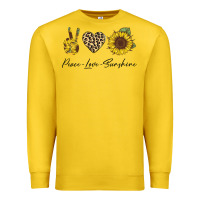Lemon Peace Love Sunshine Premium Sweatshirt - Bettercallsaul