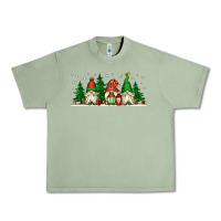 Oil Green Christmas gnomes Urban Heavy Tee - Jasminsmagicworld