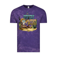 Cloud Purple country mini Vintage Tee - NancyCooperArtShop