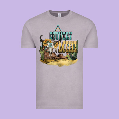 Country Mini Vintage Tee Designed By Nancycooperartshop