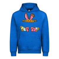 Cobalt Western Easter bunny name frame Urban Hoodie - OliviaCreatesArt