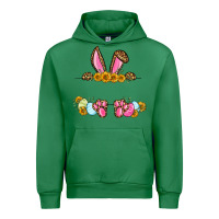 Emerald Western Easter bunny name frame Urban Hoodie - OliviaCreatesArt